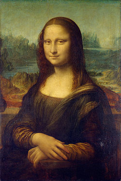Леонардо да Винчи Портрет госпожи Лизы Джокондо Мона Лиза, 1503—1519