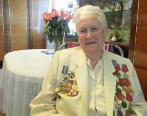 Одесситка Алла Кальная отмечает вековой юбилей