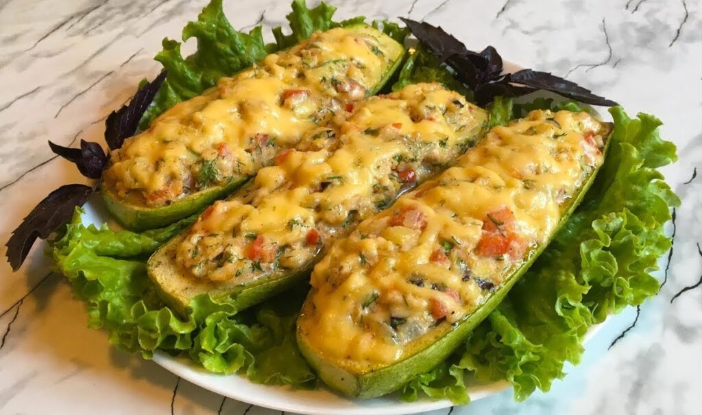кабачки фаршированные