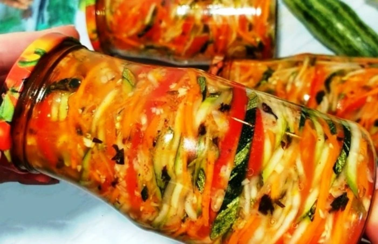 кабачки по-корейски