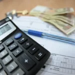 калькулятор и квитанции