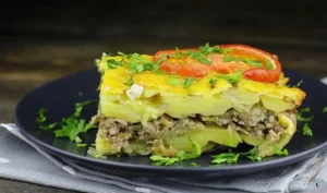 Картофельная запеканка с мясом