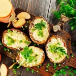 картопляні човники з ружею