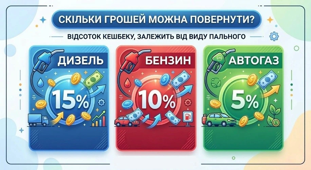 Кто получит кешбек на топливо