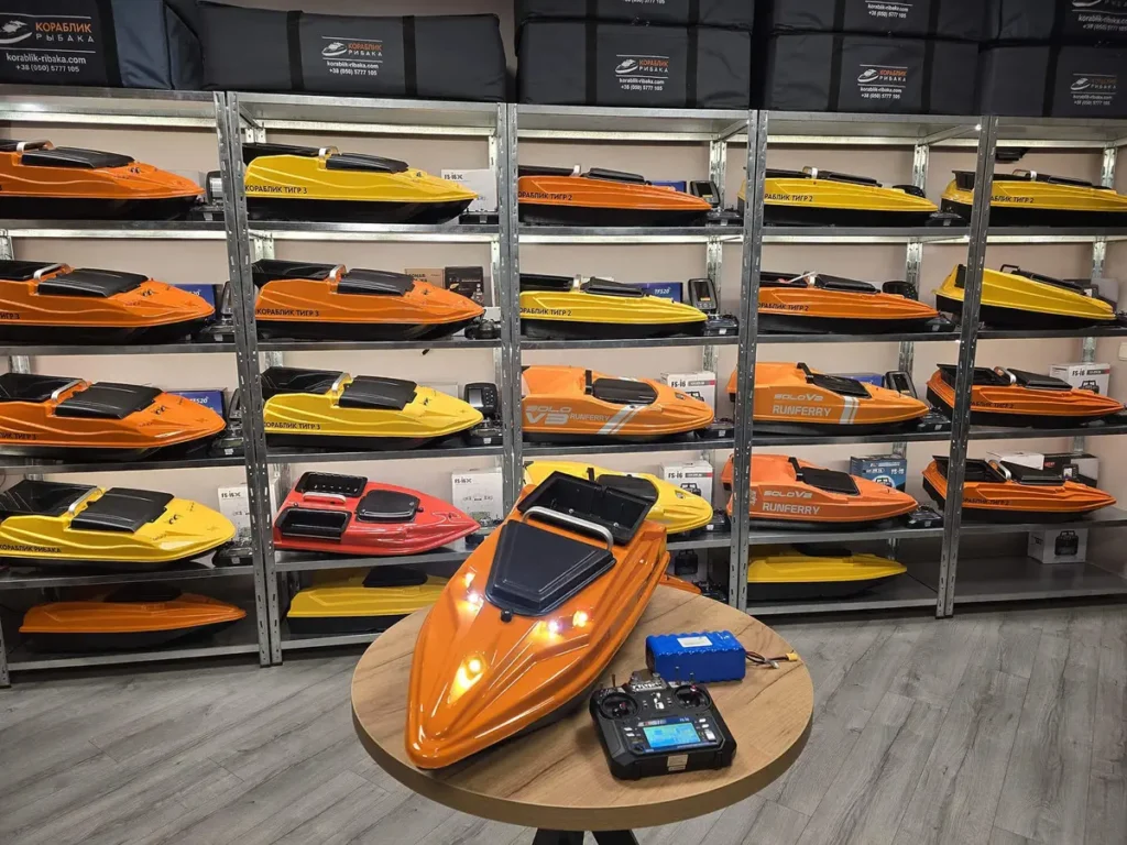 кораблики для прикормки серии Тигр