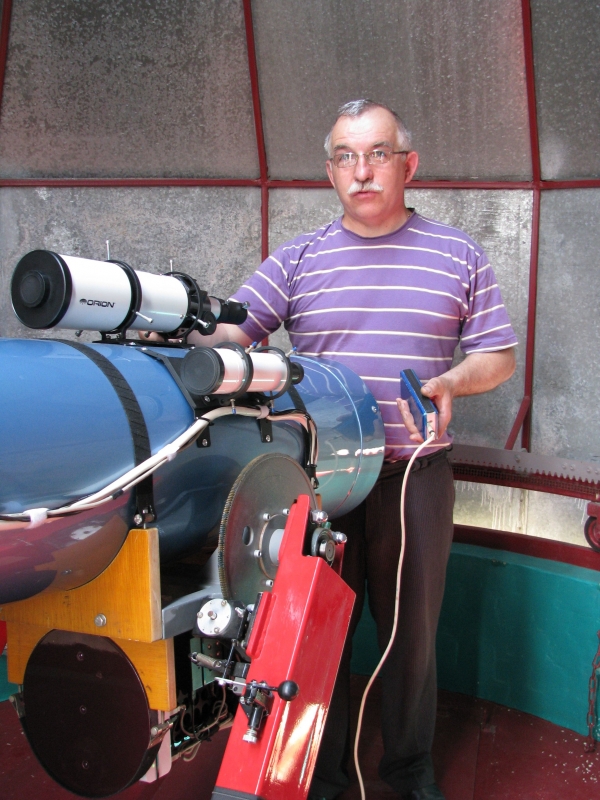 Одесский пенсионер построил обсерваторию