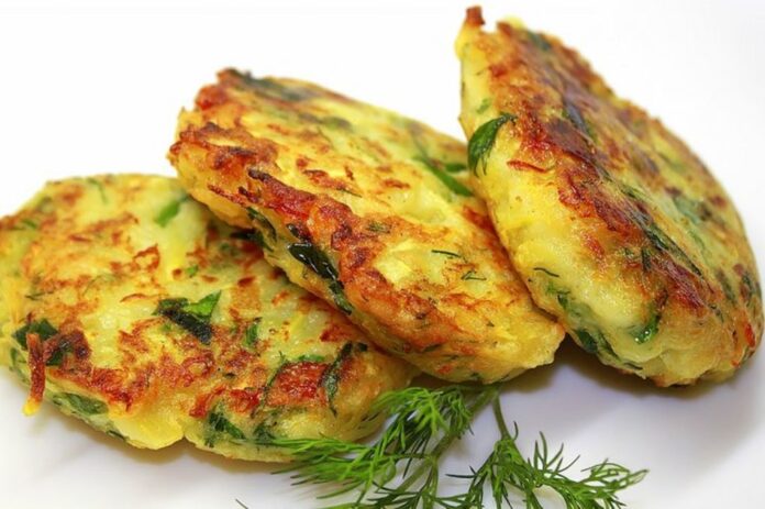 котлети з кабачків із сиром