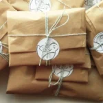 Одноразовые пакеты из крафт-бумаги