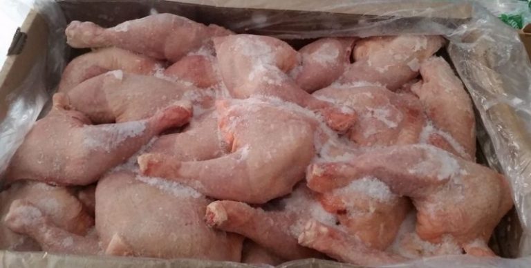 В Украину попала курятина с сальмонеллой