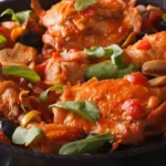 курица с овощами