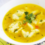 курячий суп з галушками