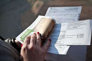 паперова квитанція