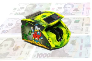 Розмальовані лічильники банкнот