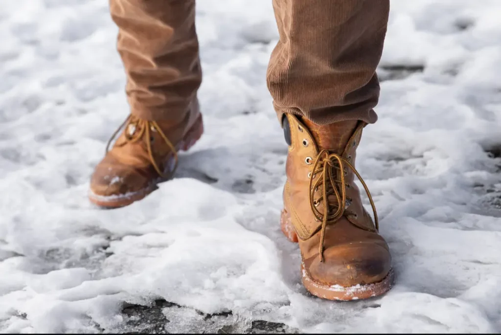 лед под ногами