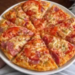 лінива піца на сковороді