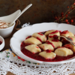 ленивые вареники с вишней