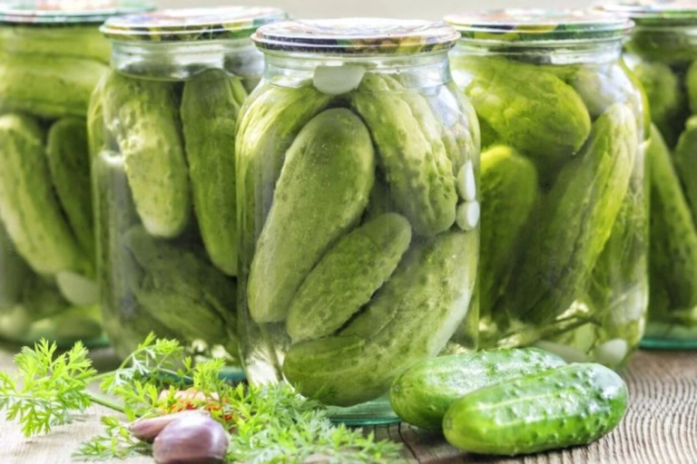 малосольные огурцы с медом