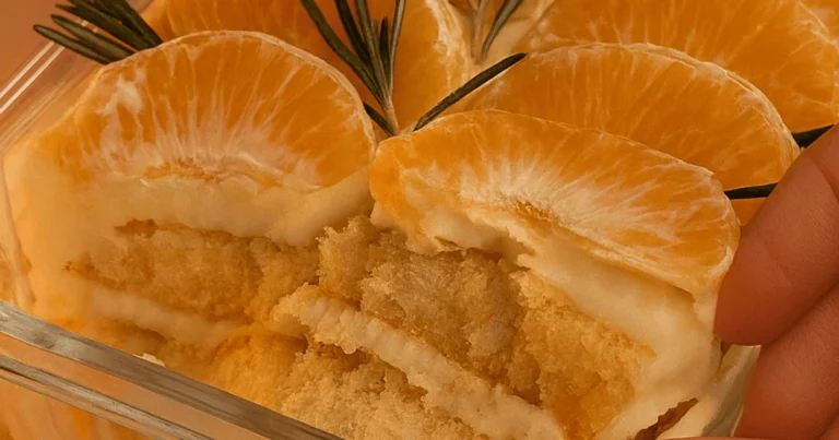 мандариновый торт