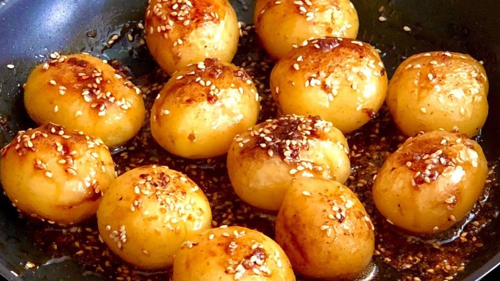 картошка с  медом