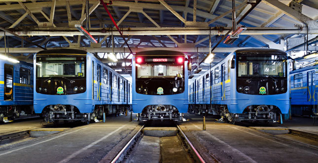 В Киеве модернизируют вагоны метро