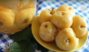 моченые яблоки