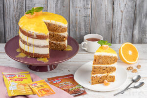 Морковный торт