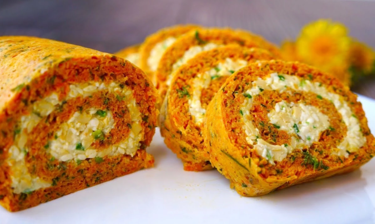 морковные рулеты