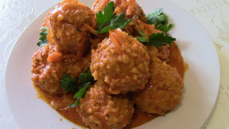мясные ежики