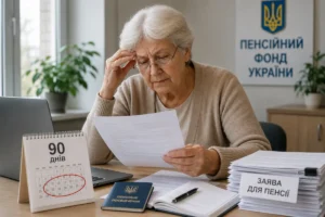 термін для оформлення пенсії