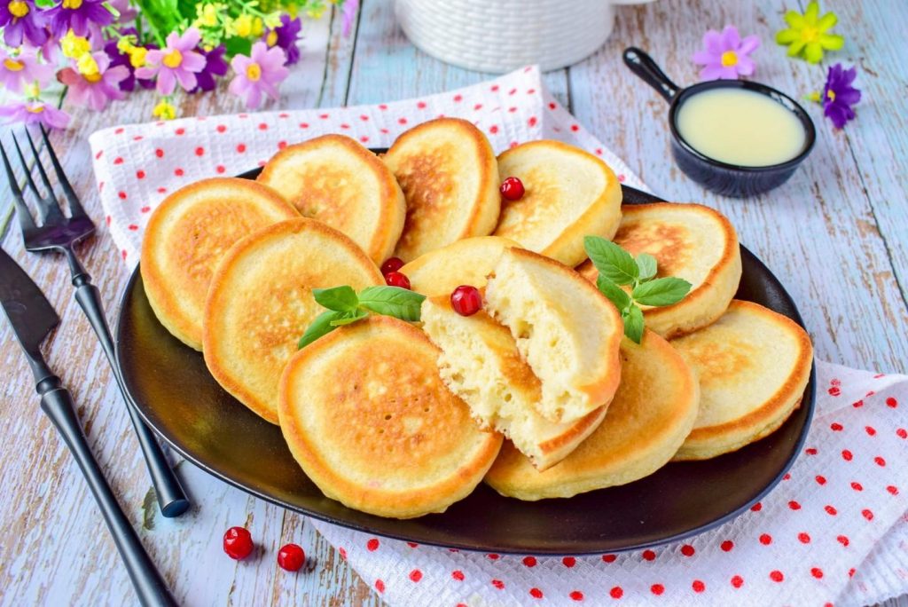 Оладьи без масла
