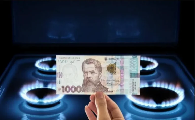 оплата за газ