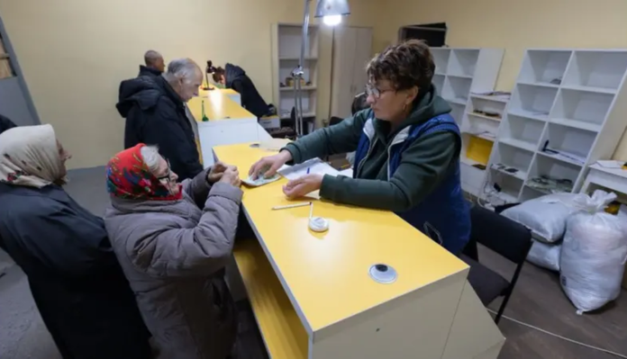 получение пенсии на почте