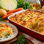 Рецепт овощно-сырной запеканки