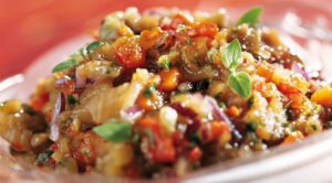 Овощная икра из баклажанов