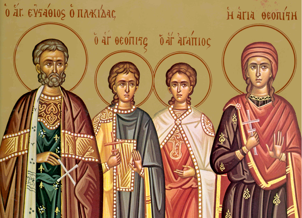 Великомученик Евстафий Плакида,