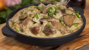 печінка в гірчично-сметанному соусі