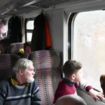 Пенсіонер у поїзді