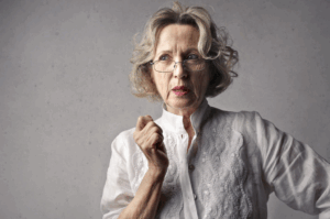 пенсионерка