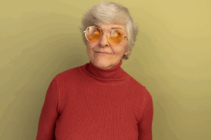 пенсионерка