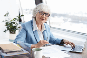 пенсіонерка