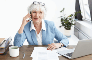 пенсіонерка