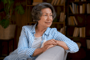 пенсионерка