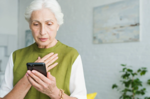 пенсионерка