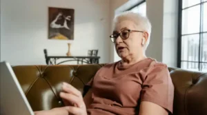 пенсионерка