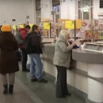пенсионерка на укрпочте