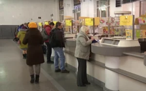 пенсионерка на укрпочте