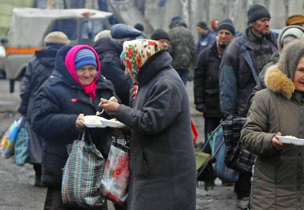 пенсионеры на занятых территориях