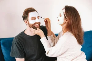 мужская косметика для волос и лица