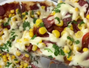 піца на сковороді