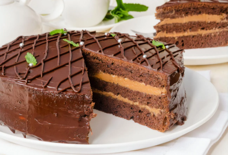 постный торт Прага